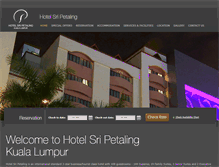 Tablet Screenshot of hotelsripetaling.com.my